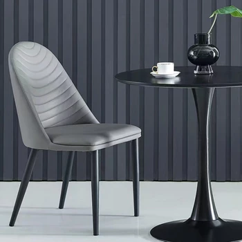 Luksuzni Blagovaona Stolice Nordic Light, Kucni Stolice Sa Naslonom, Moderne i Jednostavne Stolice Za odmor, Namještaj Slušalice