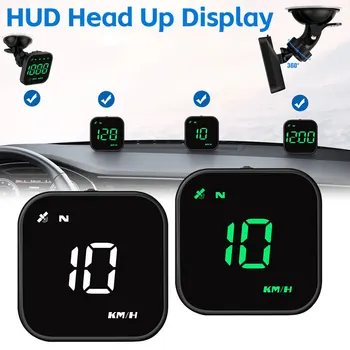 G4S Univerzalni GPS HPD Auto Glavnom Zaslonu 2,5 Cm, Led Digitalni Brzinomjer, Automatski Smart Overspeed Alarm Reminder za Sva Vozila
