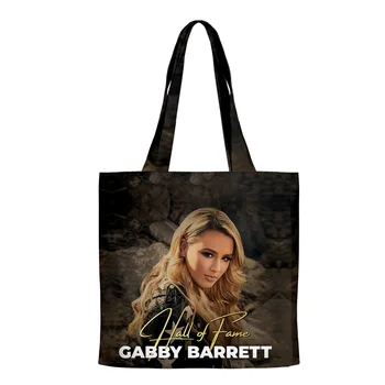 Gabby Barrett Singer, холщовая torba-тоут, torbe za kupovinu s po cijeloj površini, za višekratnu upotrebu vrećice za kupovinu na ramenu