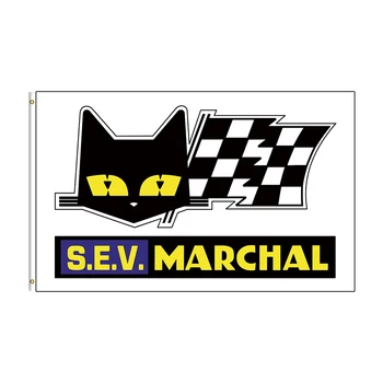 Zastava SEV Marchals Veličine 3x5 Metara S po cijeloj površini Od Poliestera Za Auto Utrka Za Uređenje Dvorišta, Večernja Haljina