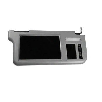 7-Inčni Auto-štitnik Za sunce, Unutrašnji retrovizor, LCD monitor, DVD/VCD/AV/TV-player, stražnja Kamera (desno), Štitnik Za sunce