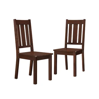 Blagovaona stolice Bankston, set od 2-x, prekrasan klasik, tvrdoća drveta, 18,00x21,00x38,00 inča
