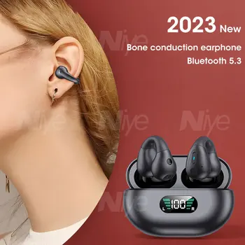 TWS za Bežične Slušalice IATKOTW Bluetooth 5.3 Slušalice S Koštane Vodljivosti Slušalice Sportske Slušalice Audio Slušalice Naušnica Za Uši