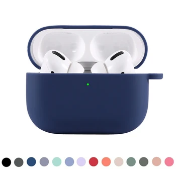 Torbica za slušalice Airpods Pro 1, Zaštitna Torbica za Bežične Bluetooth slušalice Apple Air Pods Pro 1, Blagi Tekući Silikon Torbica