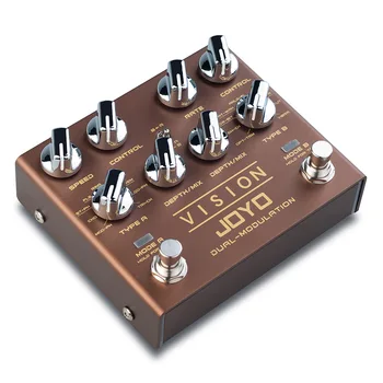 JOYO R-09 VISION Мультиэффектная гитарная pedala i efekata s devet efektima, dual channel papučicu modulacija, tempo pritiska, mini-efekt True Bypass