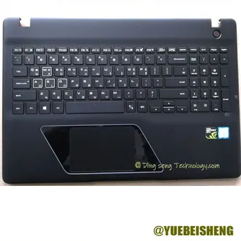 YUEBEISHENG New/Org Za Samsung NP800G5, NP800G5M, 800G5H, Držač za Ruke, korejski tastatura, Poklopac, Touchpad, Crna