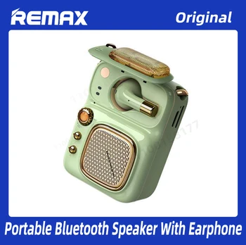 Remax Bežični zvučnik Mini Prijenosni audio 4 u 1 slušalice RB-M59 Bluetooth zvučnik za slušalice može podržati TF-kartu Modni FM-radio