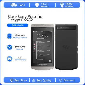 BlackBerry Porsche Design P'9982 reciklirana-izvorni разблокированный 9982 4,2 inča 64 GB 2 GB ram-a, 4G LTE dual-core Besplatna dostava
