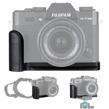 Metalni Быстроразъемная ploča L-Oblika Nosač-Držač za Fujifilm X-T30 II X-T20 X-T10 XT30 XT20 XT10 XT30II Zamjenjuje ručica MHG-XT10