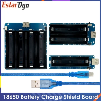 Zaštitna ploča za punjenje baterije 18650 Micro USB Port Type-A USB 0.5 A 5V 3.3 V Za Arduino/Malina Pi/Nodemcu