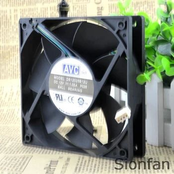 Za AVC DS12025B12U 12 cm 12025 12 1.05 A четырехконтактный PWM inteligentni regulator brzine ventilatora Ispitni rad