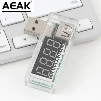 USB detektor struje Digitalni USB Mobilni mjerač struje punjenja napon Tester Mini USB punjač dr. voltmetar ampermetar