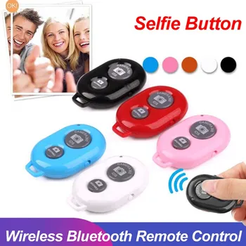 Mini-Tipka za Daljinsko Upravljanje Bluetooth Bežični Okidač Kamere Bluetooth Gumb Daljinskog Okidača Selfie Remote Za iPhone