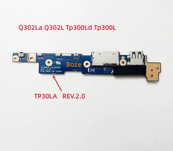 Gumb napajanje na prijenosnom računalu USB SD Naknada io za Asus Q302La Tp300La Q302L Tp300Ld Tp300L 60NB05Y0-IO1070
