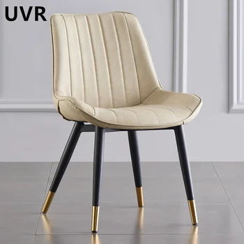 Blagovaona stolice UVR, visoke stolice s kožnim presvlakama, stolice sa sklopivim naslonom za kafić, pogodan je za nekoliko scena, stolice za restoran