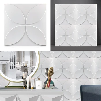30x30 cm 3D naljepnica za zid, dekorativne zidne slike pozadine za dnevni boravak vodootporne 3D Zidni Panel Kalup kupatilo kuhinja 3D Kalup strop