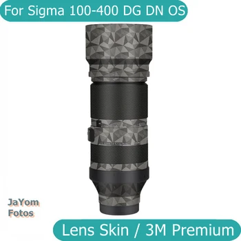 Za Sigma 100-400 mm f5-6.3 DG DN OS Za Sony Mount Objektiva Kamere Oznaka Kaput Papir za pakiranje, Zaštitne Folije Zaštitnik Naljepnica Koža 100-400