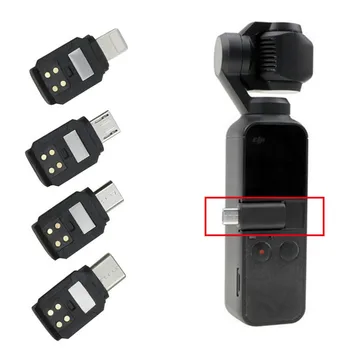 Priključak za telefon DJI Pocket 2/Osmo Pocket TYPE-C Micro USB za Lightning iOS Adapter za Prijenos Podataka Pribor za Ručni Карданной Kamere