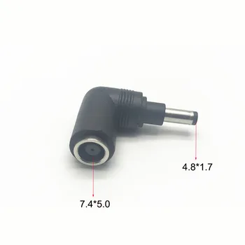 1pc Adapter za napajanje dc priključak pretvarača istosmjerne struje s domaćim okretanjem OD 7,4*5,0 Do 4.8*1.7 / 7.4 x 5,0 mm ženski 4,8 x 1,7 mm muški