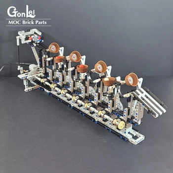 Tehnički sklon бочкообразный modul Coneyor GBC, električni blokovi, Izvrstan sustav za transport lopti, Tipska kreativno igračka