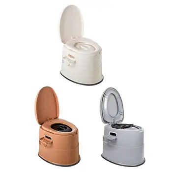Mobilni wc, izmjenjivi lonac, držač za toaletni papir, vodootporan Prijenosni wc za odrasle, za kampiranje, putovanja, brod na kotačima, kuća