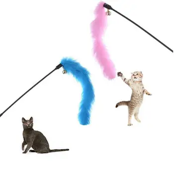 3 kom. različite boje, zabavne igračke za mačke s raznobojnim perjem, дразнящая mačja coli, Interaktivne igračke za kućne ljubimce, igračke za mačke, Proizvode za kućne ljubimce