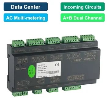 AMC16Z-ZA RS485 Modbus-R. TU 1 (6) A ac Kroz Potiska 3-fazni brojilo energije CTs, monitor 2-3-og harmonika za Centar za obradu podataka