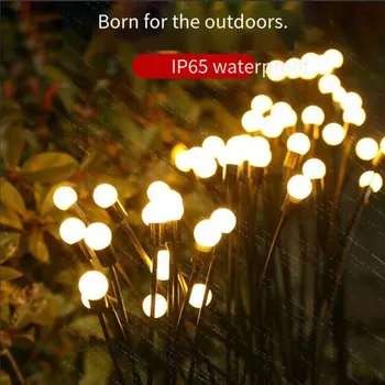 Solarni led krijesnice vanjsko vodootporno ukrasna vrtna svjetiljka za travnjak atmosferi vrt kreativno lampa za krajolik travnjaka