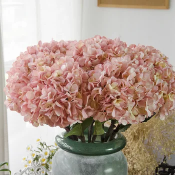 1 KOM 68 cm Umjetni Cvijet hortenzije za dom dekor, ukras svadbenog stola, dar za sobu F733