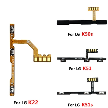 Novi Gumb za uključivanje/isključivanje Tipka za ugađanje glasnoće Fleksibilan Kabel za LG K22 K50s k51 k51s Rezervni dijelovi