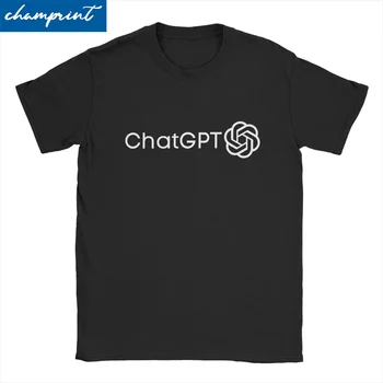 Ai Chatbot Openai CHATGPT Logo Muška Ženska t-Shirt Novost, Majica Kratkih Rukava I Okruglim Ovratnikom, Majice Od Pamuka, Odjeća Velikih Dimenzija