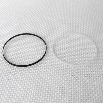 10 kom., sat sa kristalima, o-vodootporan gume plastični prsten za Seiko 5 SRPD53 SKX007, pribor, zamjenski modnim detaljima
