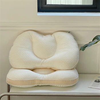 SPA masažna jastuk od pamuka za spavanje, mekani jastuk za vrata maternice, zgodan home dekor, obložen jastucima za posteljinu u spavaćoj sobi