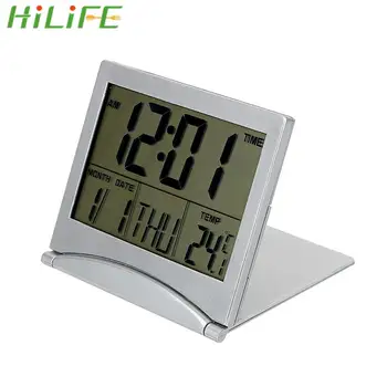 Alarm Home Dekor LCD Digitalni Višenamjenski Prijenosni Sklopivi Brojilo vremena, Datuma, temperature Elektronski Sat Stolni satovi