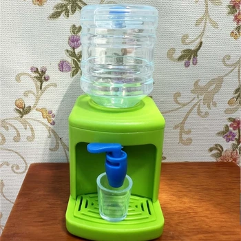 Mini-dispenzer za vodu model 1:12, figurica диспенсера za piće, dječje шарнирная lutka, kuhinjski igračka za rano učenje, dar za tinejdžer
