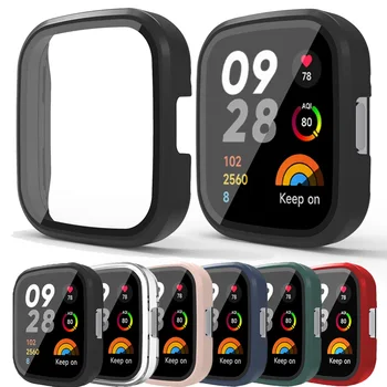Torbica za Xiaomi Redmi watch 3 Case Smartwatch PC Hard Branik Od Univerzalne Kaljenog Stakla, Zaštitna Torbica Za Ekran